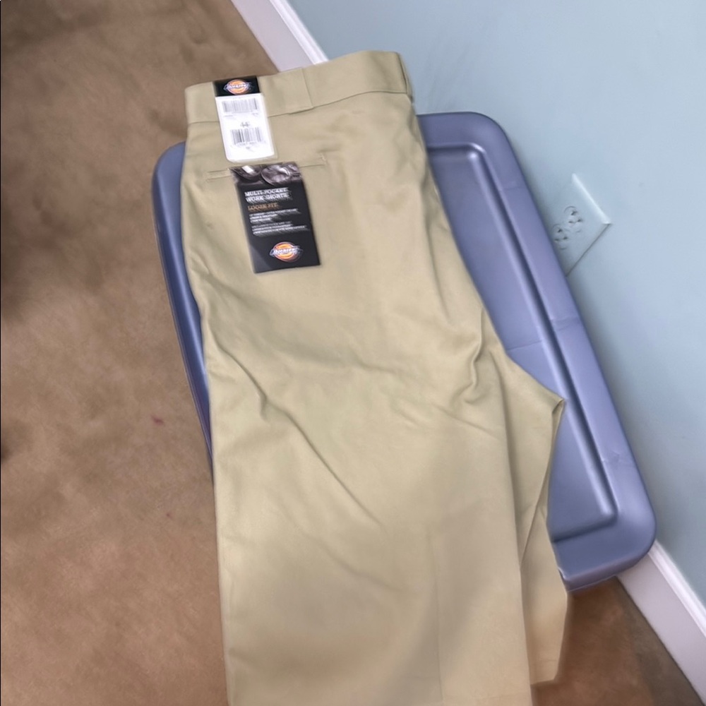 Dickies Tan Chinos Relaxed Fit Cotton